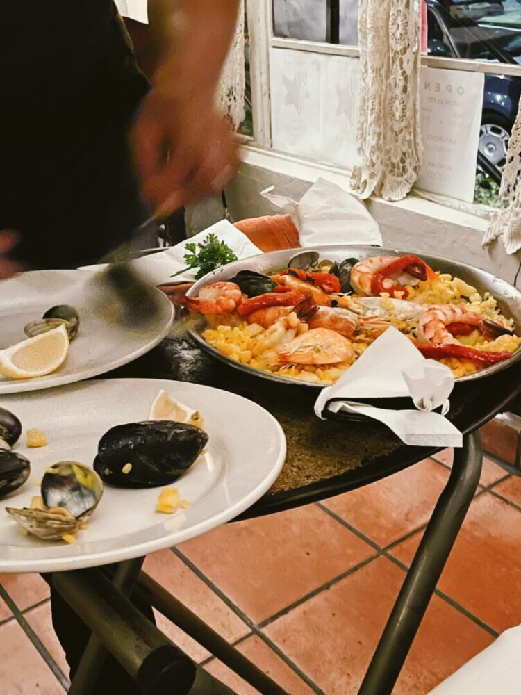 la paella