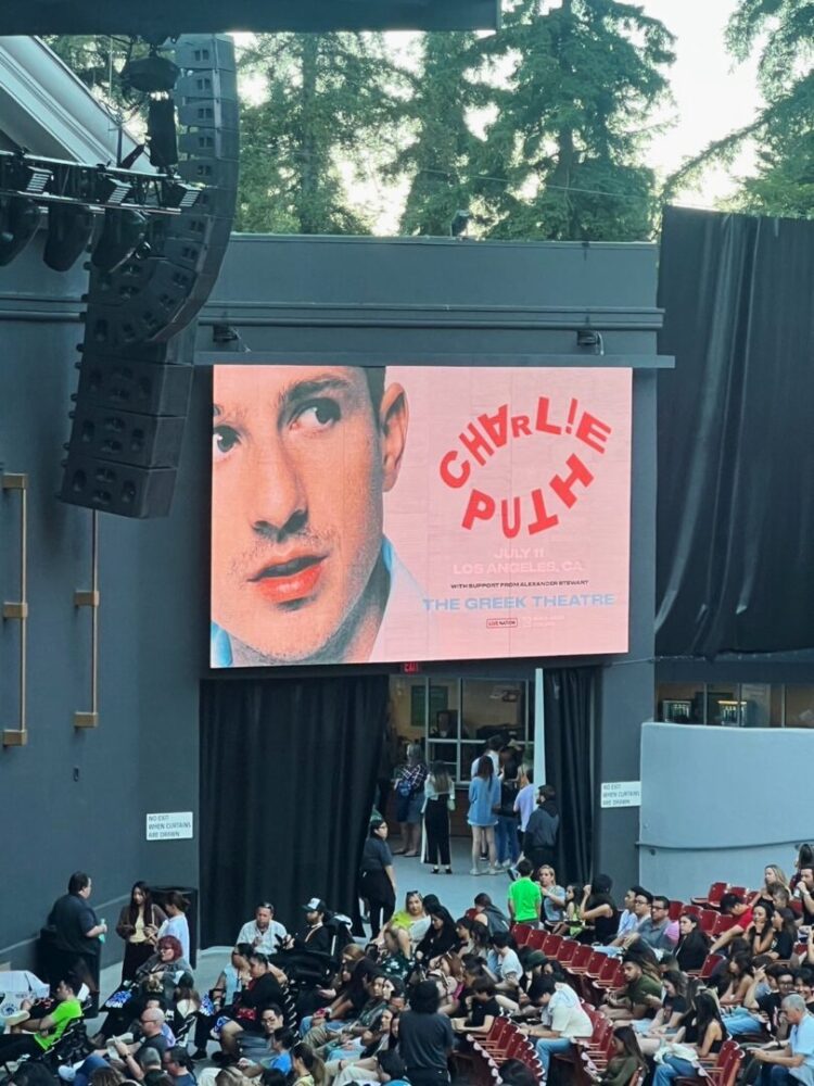 Charlie Puth Summer 2023　at greek theater　